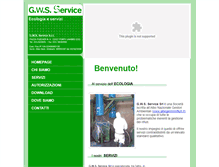 Tablet Screenshot of gwsservice.com